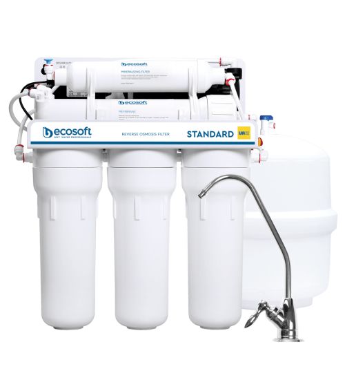 STANDARD reverse osmosis filter with mineralization and pump  (EN), KAINA BE PVM: 227.272727, KODAS: MO550MPECOSTD | 001