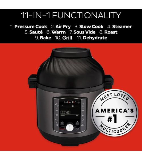 Instant Pot® Pro CRISP™ 8 - Daugiafunkcinis puodas (7,6L), KAINA BE PVM: 260, KODAS: 920242-ProCrisp8 | 008