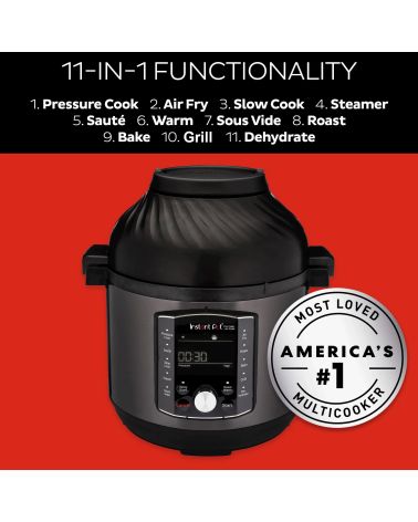 Instant Pot® Pro CRISP™ 8 - Daugiafunkcinis puodas (7,6L), KAINA BE PVM: 260, KODAS: 920242-ProCrisp8 | 008