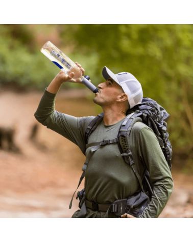 LIFESTRAW PEAK SOLO FILTRAS (mėlynas), KAINA BE PVM: 29.95, KODAS: 7640144288129 | 003