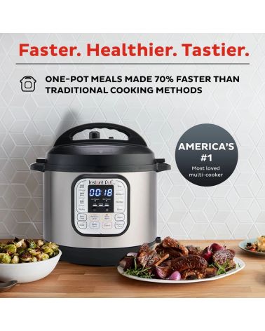 Instant Pot® Duo™ - Daugiafunkcinis puodas (8L), KAINA BE PVM: 249, KODAS: 140-0021-01-gp | 002