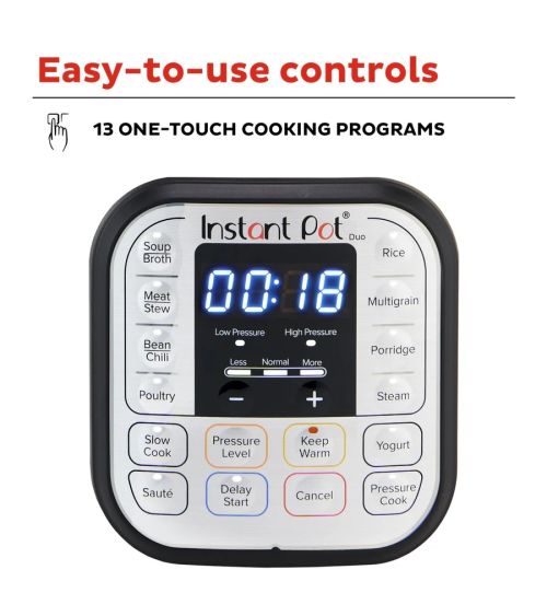 Instant Pot® Duo™ - Daugiafunkcinis puodas (5,7L) 7-in-1, KAINA BE PVM: 139.39, KODAS: 112-0182-01-EU-GP | 003