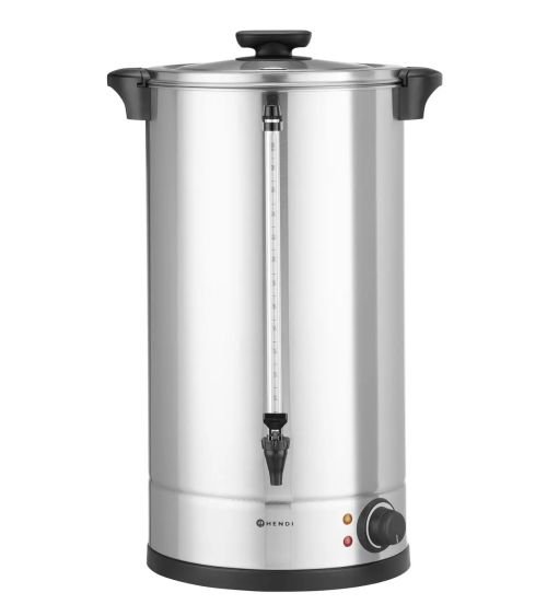 Viengubos sienelės karštų gėrimų virimo aparatas, HENDI, 30L, 220-240V/2500W, KAINA: 142, KODAS: 211151 | 001