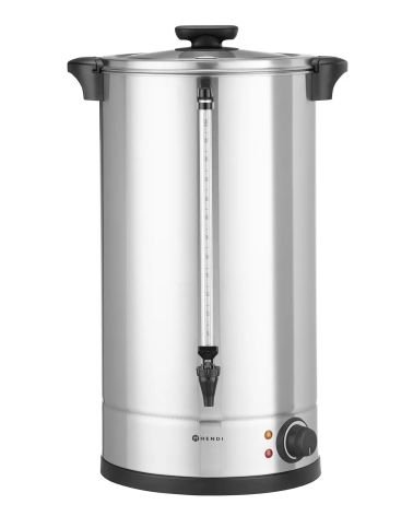 Viengubos sienelės karštų gėrimų virimo aparatas, HENDI, 30L, 220-240V/2500W, KAINA: 142, KODAS: 211151 | 003